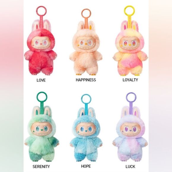 Labubuโ100% Authentic NWT Labubu SERENITY โ Big Into Energy โ from Pop Mart USA - Picture 8 of 14